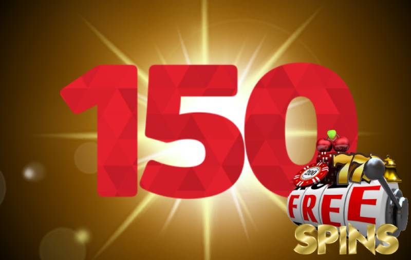 150 free spins 1