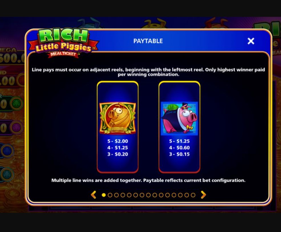 Rich Little Piggies slot 3