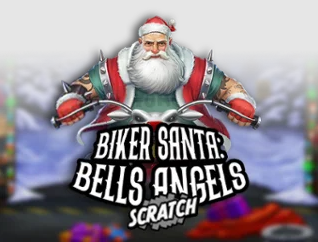 Biker Santa Bells Angels Scratch