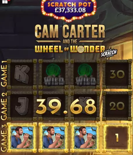 Cam Carter The Wheel Of Wonder Scratch